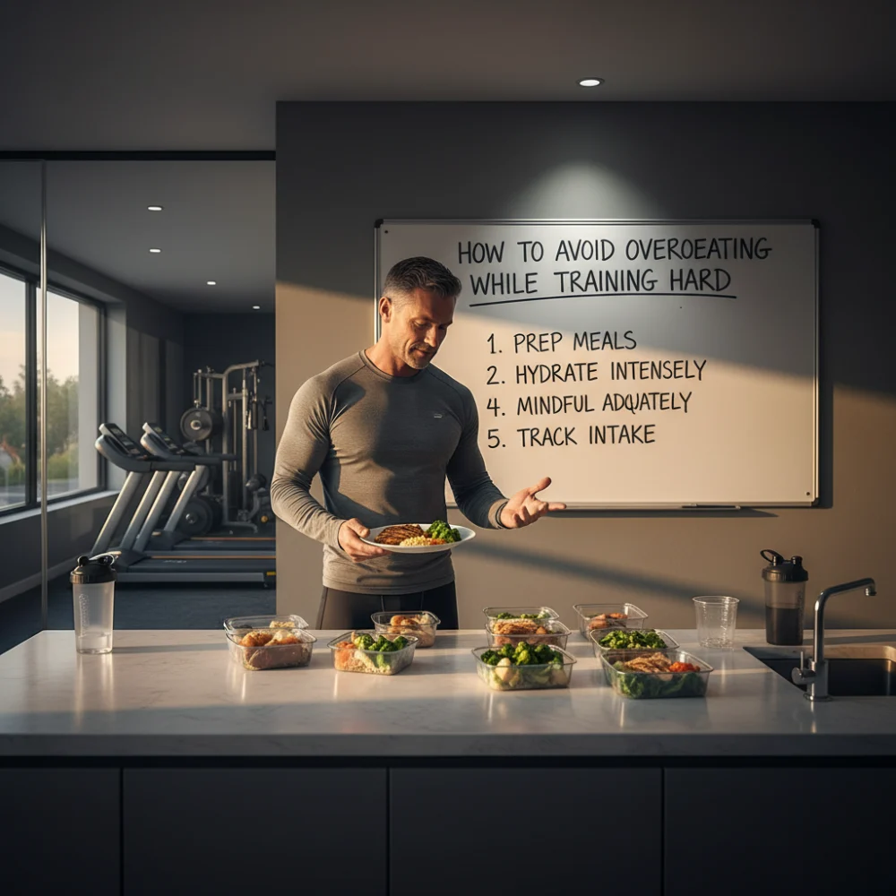 How to Avoid Overeating While Training Hard