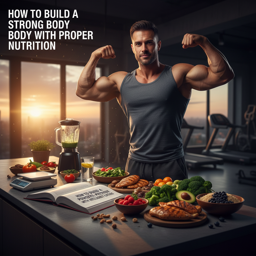 How to Build a Strong Body with Proper Nutrition