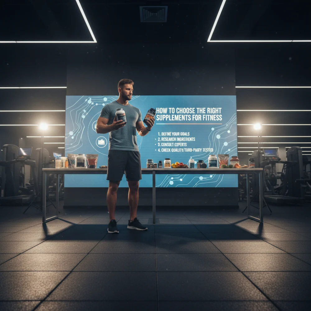 How to Choose the Right Supplements for Fitness