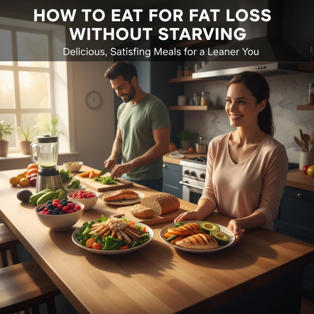 How to Eat for Fat Loss Without Starving: A Comprehensive Guide