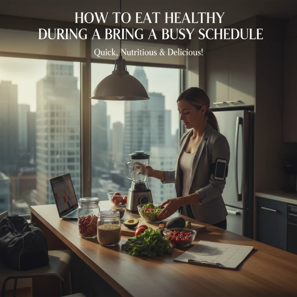 How to Eat Healthy During a Busy Schedule