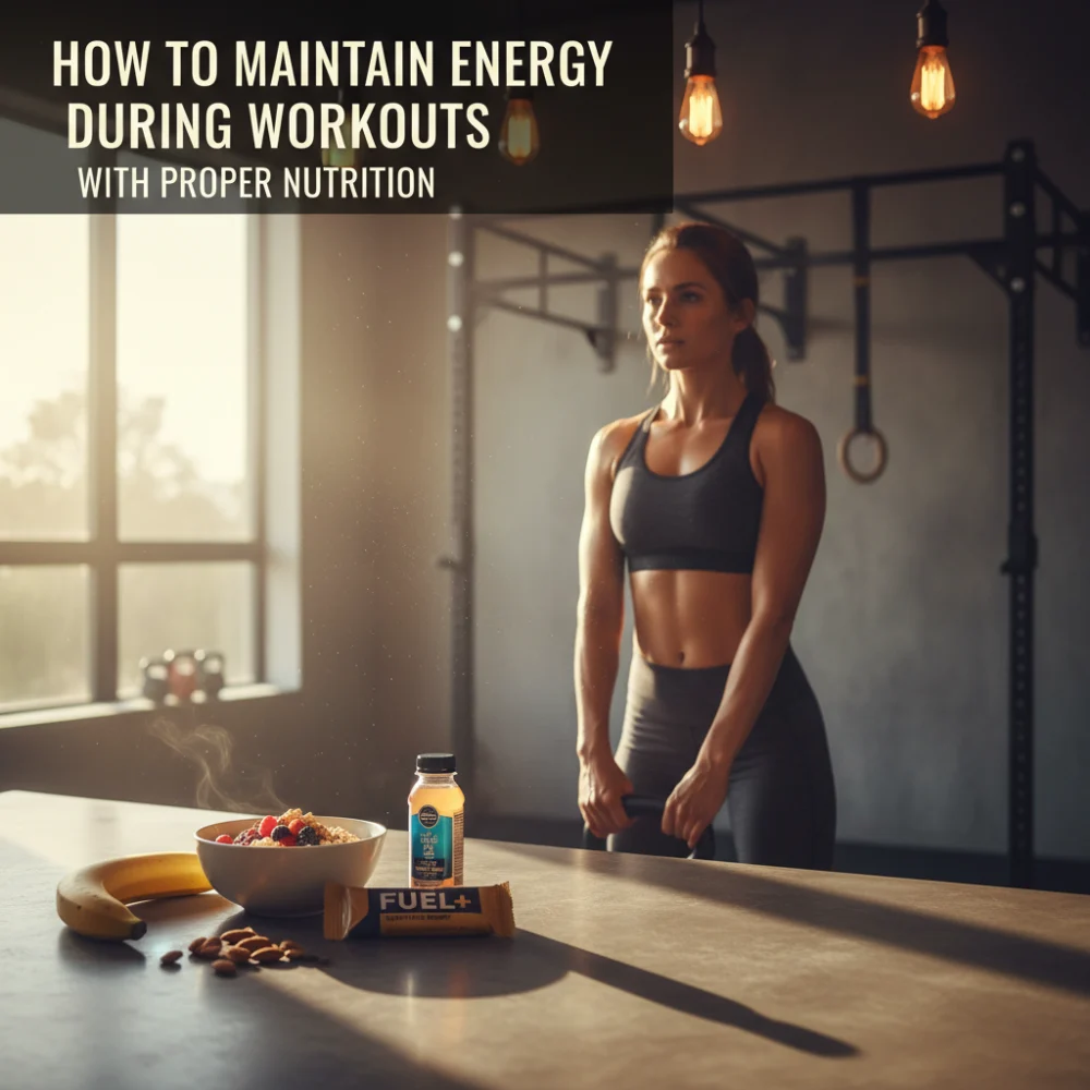How to Maintain Energy During Workouts with Proper Nutrition