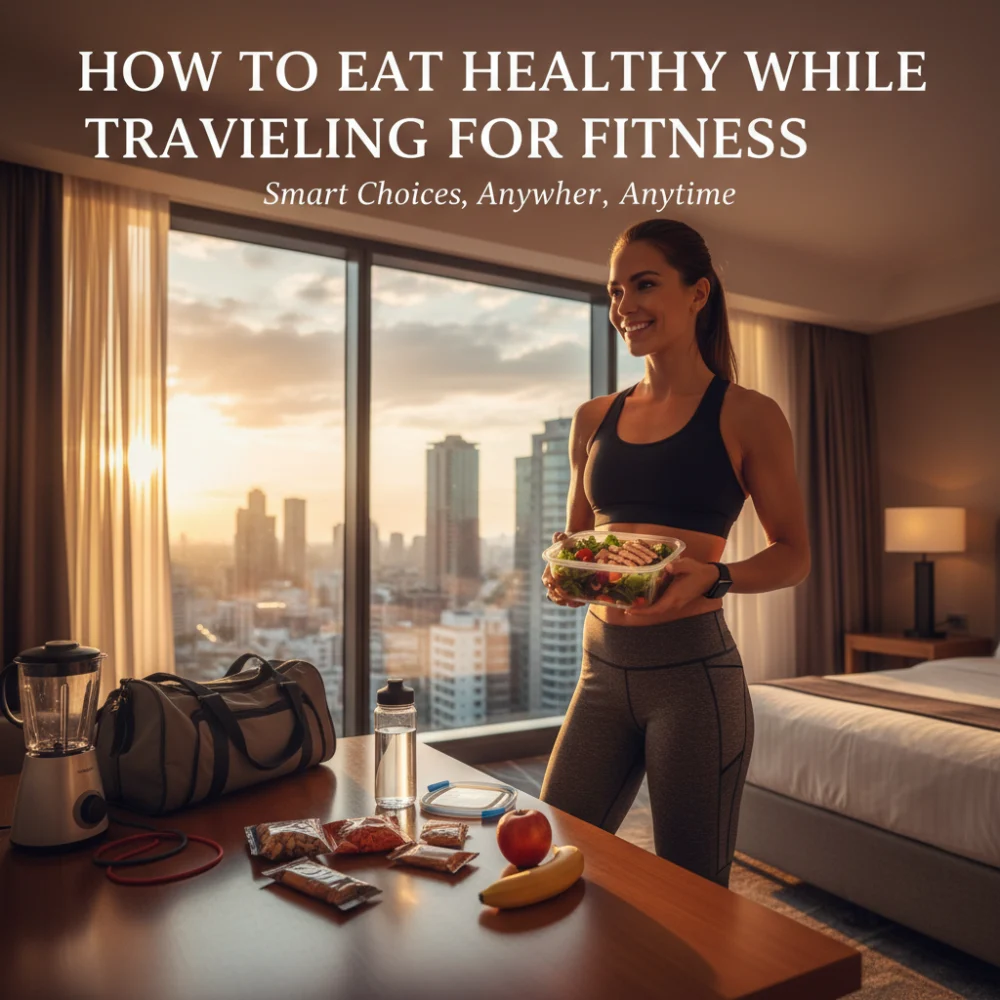 Mastering Nutrition on the Road: How to Eat Healthy While Traveling for Fitness