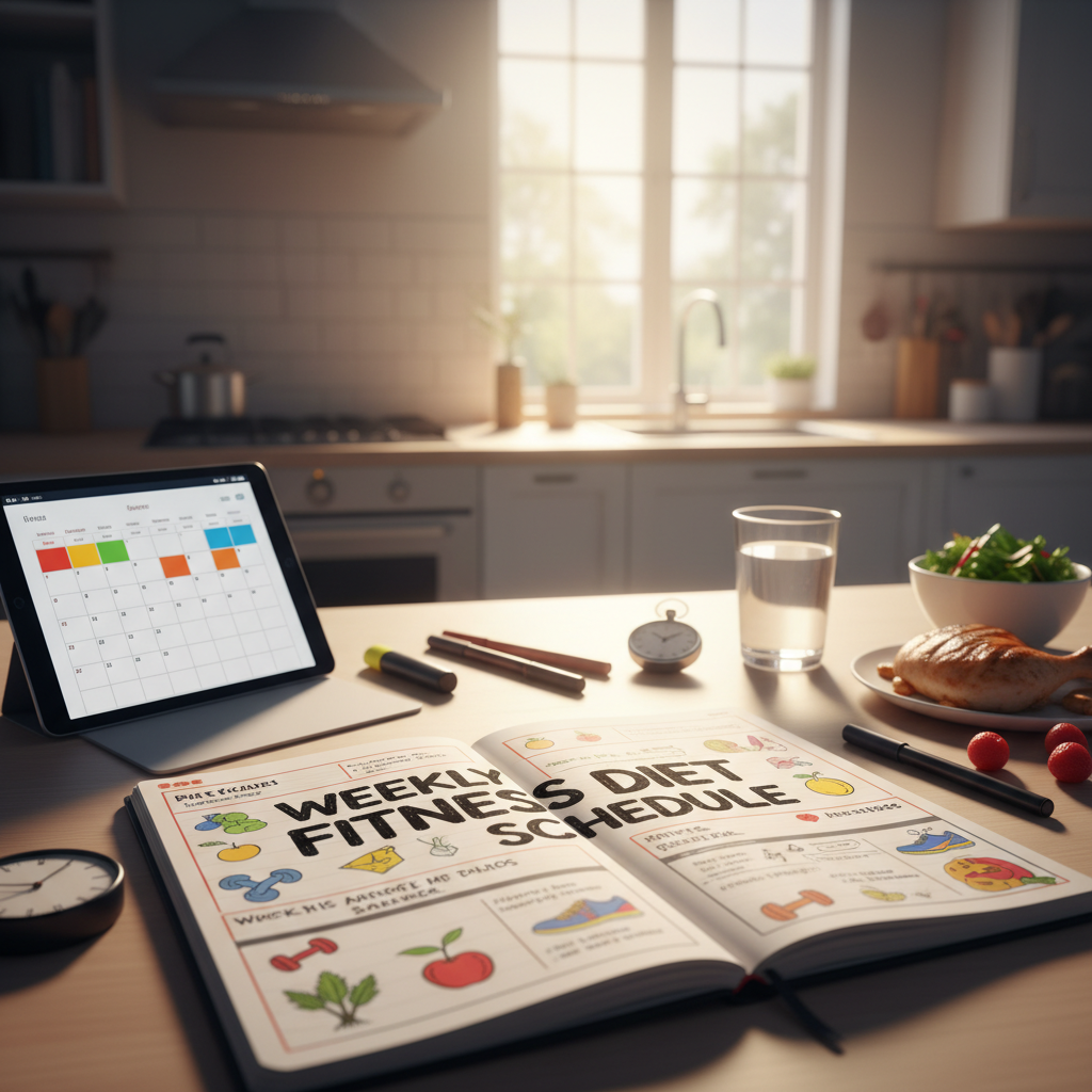 The Definitive Guide: How to Plan a Weekly Fitness Diet Schedule for Optimal Results