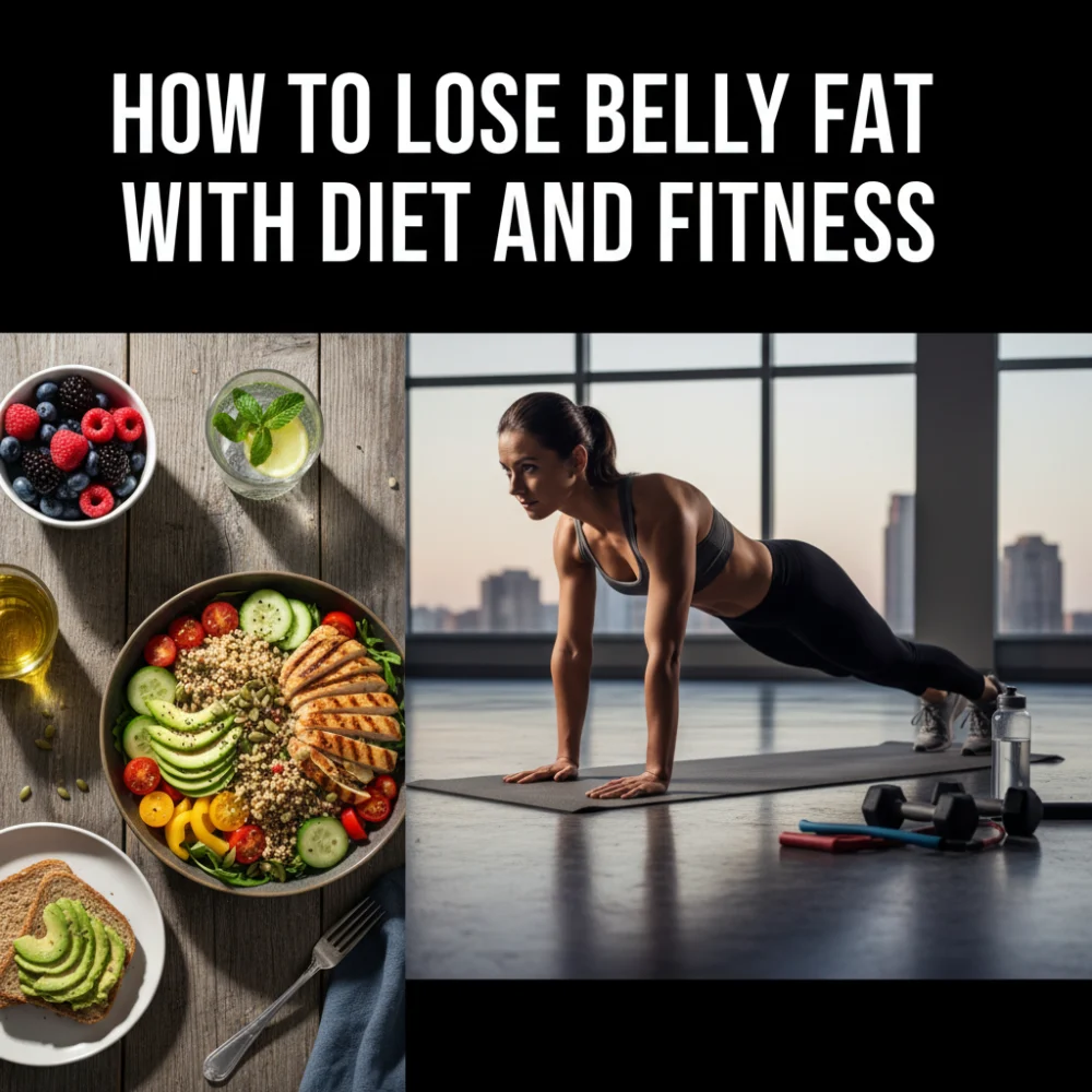 The Definitive Guide to Losing Belly Fat Through Diet and Fitness