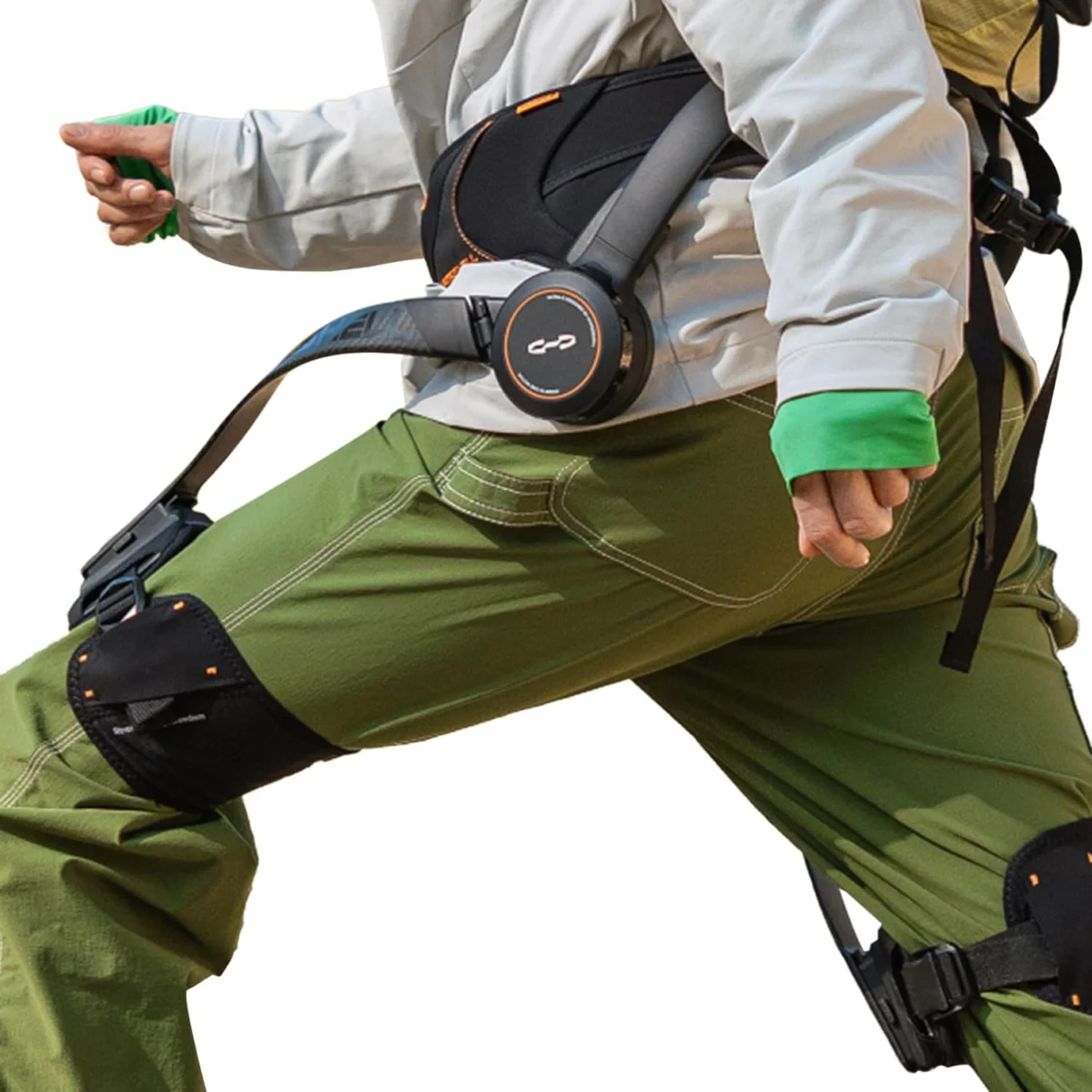 Ascending with Assistance: What Happens When a Robotic Aid Joins Your Hike?